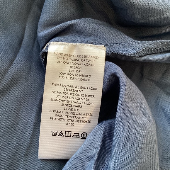 Pilcro Anthropologie Corset Midi Shirt Dress - Picture 11 of 12